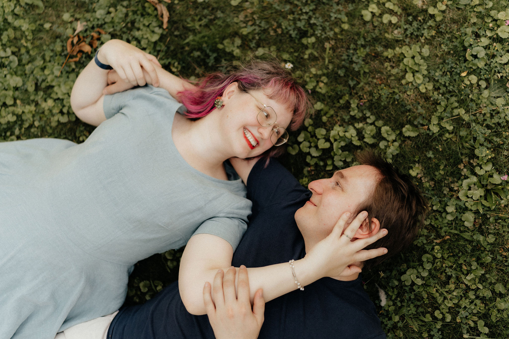 A Cute Picture of a Beautiful Couple